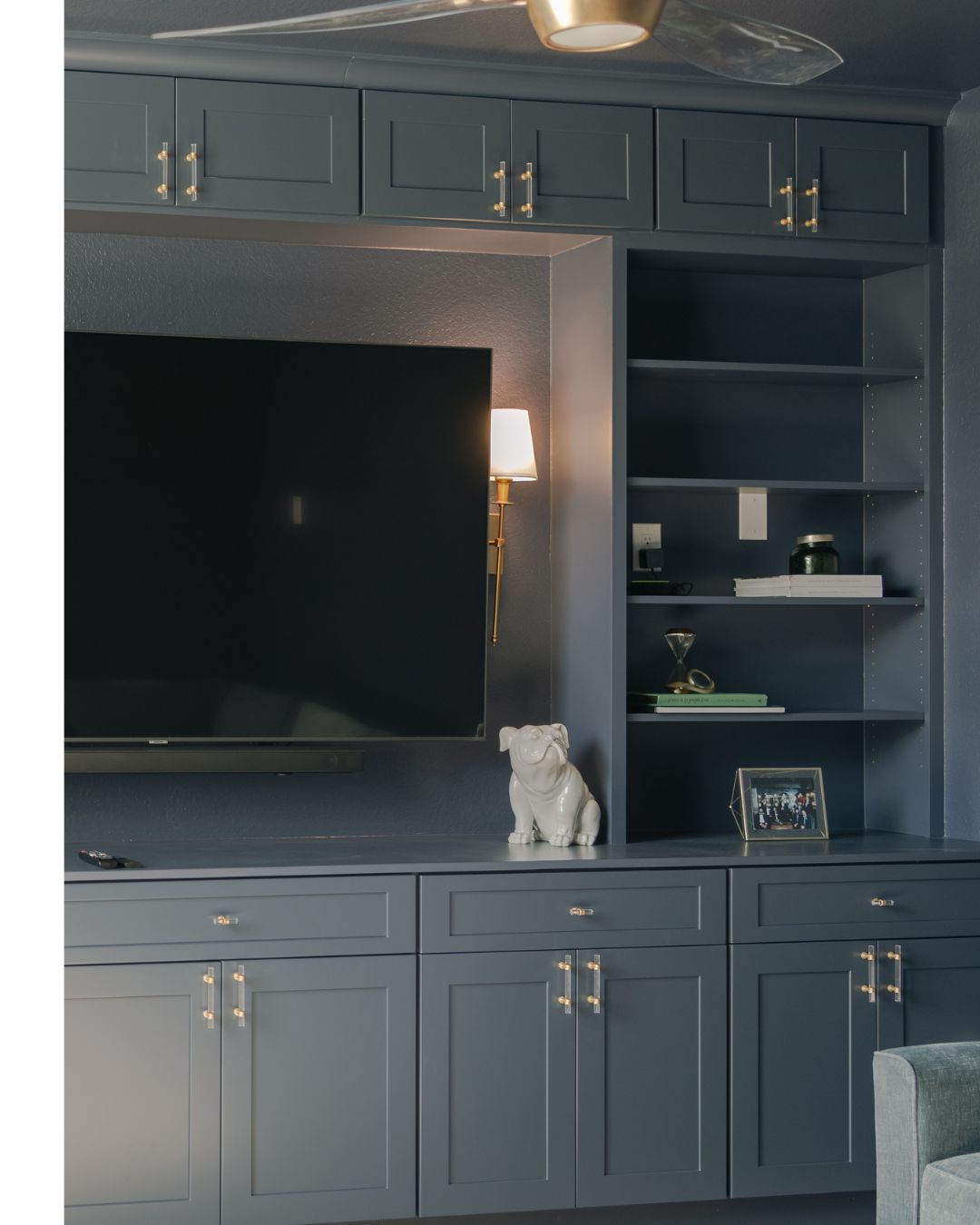 home custom built shelves